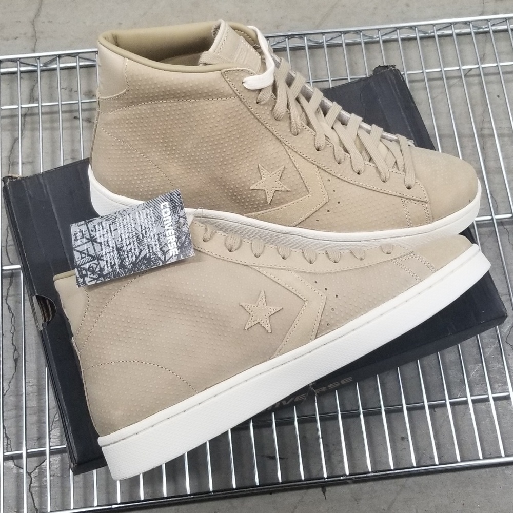 Converse Pro Leather PL 76 Mid Khaki - Picture 3 of 3